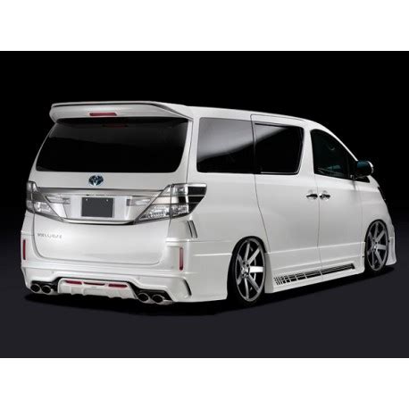 Toyota Vellfire Ah Alphard Silk Blaze Style Roof Spoiler