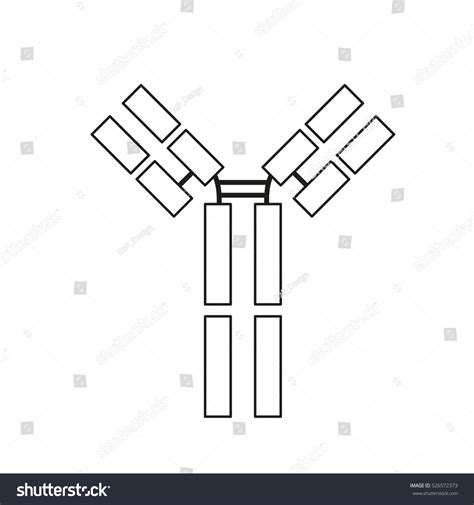 Antibody Icon Vector Illustration Stock Vector Royalty Free 526572373 Shutterstock