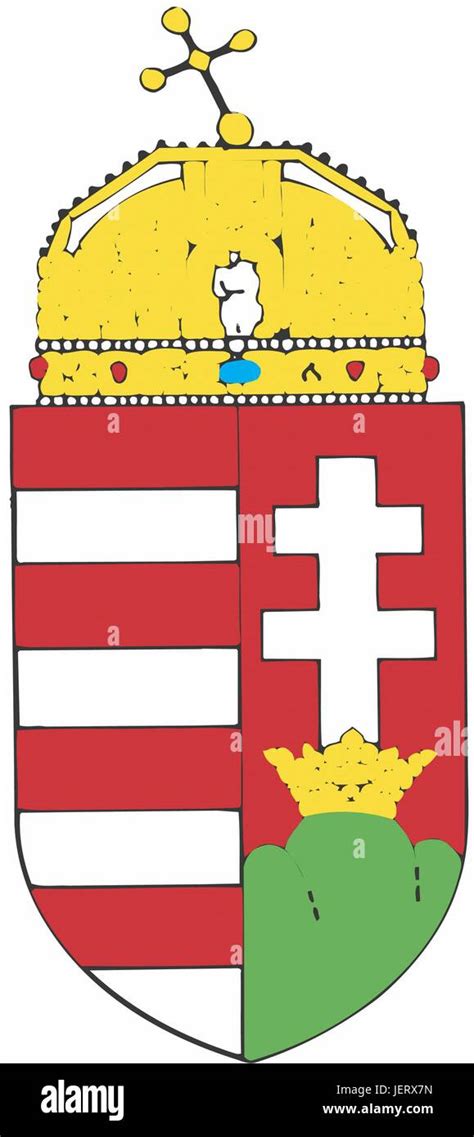 Coat Of Arms Of Hungary Stock Photo Alamy