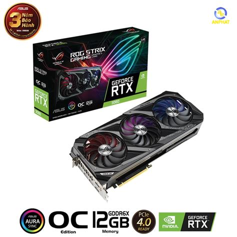 Vga Asus Rog Strix Geforce Rtx 3080 Oc 12gb Gddr6x Rog Strix Rtx3080