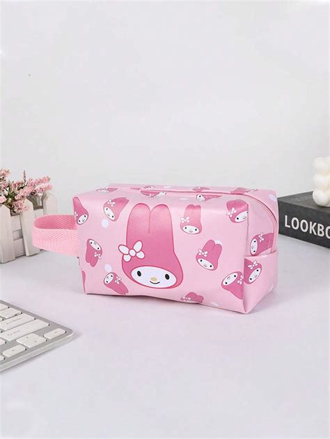 Sanrio Cartoon Japanse Stijl Handheld Draagbare Pu D Make Up Organizer