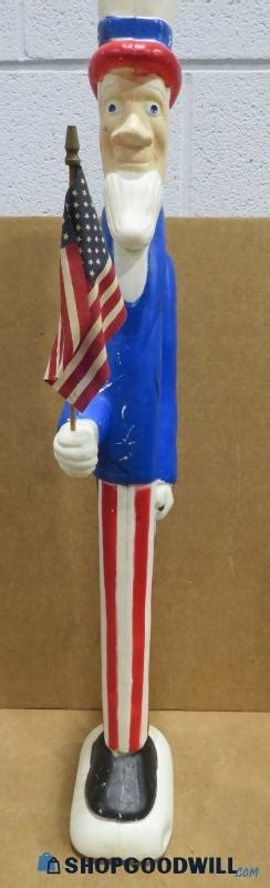 Union Products Uncle Sam Blow Mold Decoration Shopgoodwill