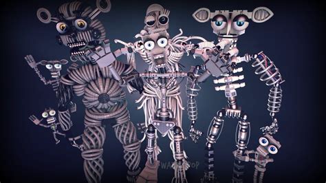 Endo Generations Speedart By Witheredfnaf On Deviantart Five Nights