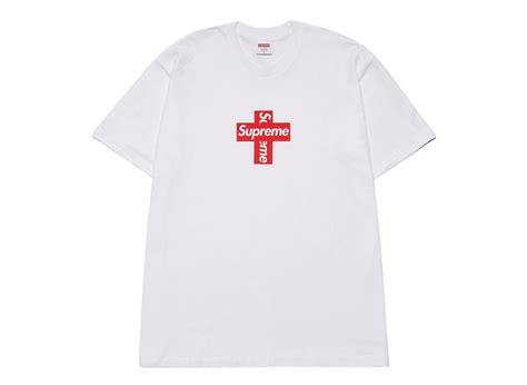 Supreme Cross Box Logo Tee クロス ボックス ロゴ Tシャツ