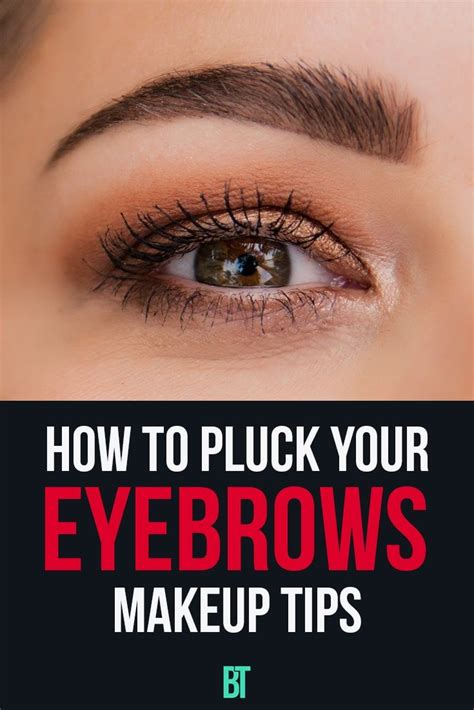 How To Pluck Your Eyebrows Perfectly Without Pain Tips For Beginners