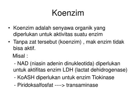 ENZIM Oleh Zaenal Arifin. - ppt download