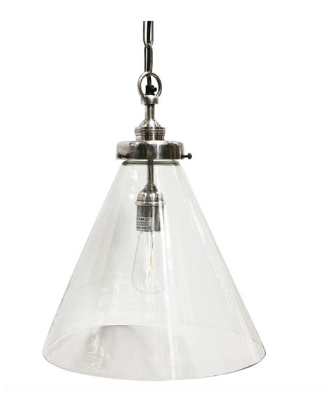 Gasden Glass Lamp Medium Pewter IDO Interior Design Online