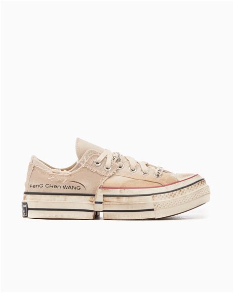 Converse X Feng Chen Wang Chuck 70 2 IN 1 OX Bruin Wit A07718C