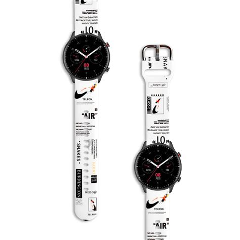 Correa Para Amazfit GTR 3 Nike Air Blanco Diseño IziStore Peru