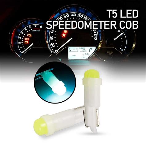 Jual Lampu Speedometer Dashboard Mobil T5 COB Cool White 1 PCS