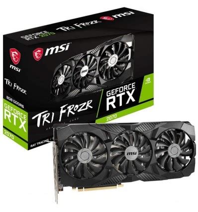 MSI RTX 2070 Tri Frozr 8GB Gráfica gaming de alto rendimiento