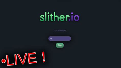 LIVE Slither io แดกมนเขาไป มงสจดสงสด YouTube