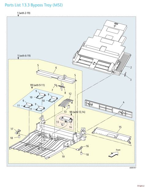 Xerox Phaser Workcentre Parts Argecy