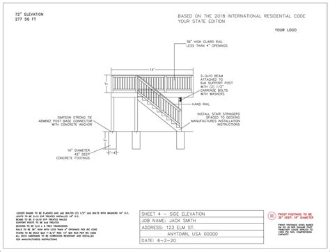 Custom Deck Plans | Pro Deck Plans