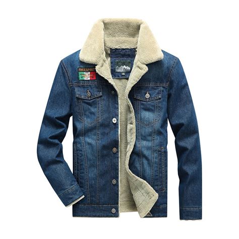 Novo Outono E Inverno Denim Jaqueta Masculina Casual Tamanho Grande