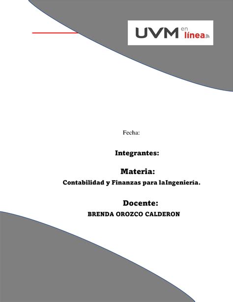 A7 EQP8 ACTIVIDAD EJERCICIOS Contabilidad Y Finanzas Para