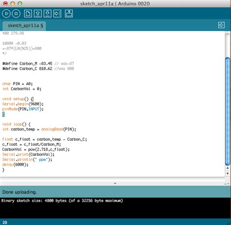 arduino code dat urban api