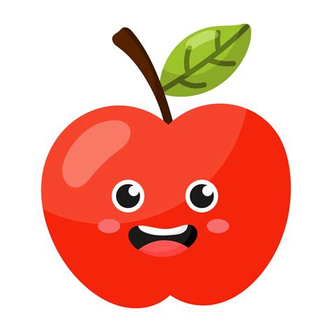 Cartoon Apple Icon 18931598 Png