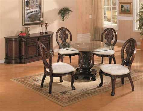 Beautify Your Dining Space With 2017 Cherry Dining Room Set Round Dining Room Sets Round