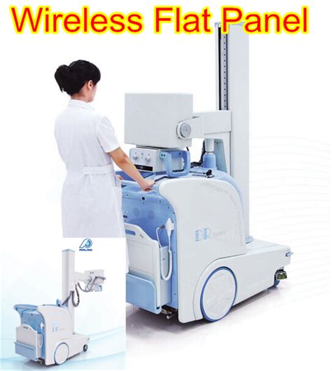 High Frequency Mobile Digital X Ray Radiography System Mobile DR