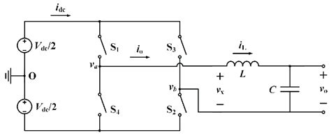 Equivalent Circuit Model Of Single Phase Full Bridge Inverter Download Scientific Diagram