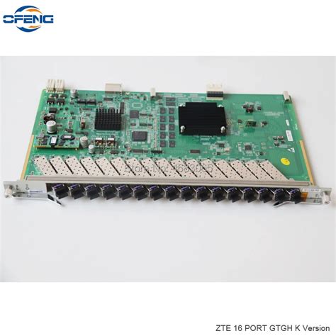 Nueva Tarjeta De Interfaz GTGH C ZTE GTGH GPON 16 Puertos ZTE GTGH