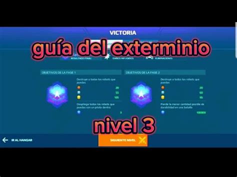 guía del nuevo exterminio fase 3 YouTube