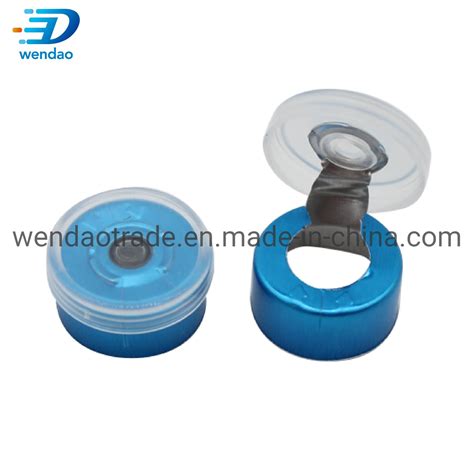 Wholesale Mm Mm Mm Aluminum Plastic Vial Caps Seal Flip Top Off