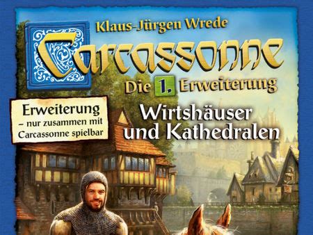 Carcassonne 1 Erweiterung Wirtshäuser Kathedralen Spiel