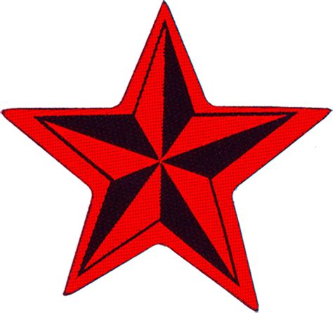 Red Nautical Star Png Clipart Full Size Clipart 5300983 Pinclipart