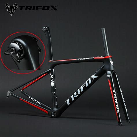 TRIFOX X16 Chameleon Carbon Fibre Racing Road Bike Frame Frameset V