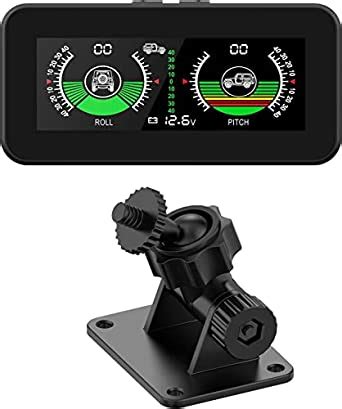 MOTOCOCHE Inclinometro Digital Coche para Vehículos Todoterreno