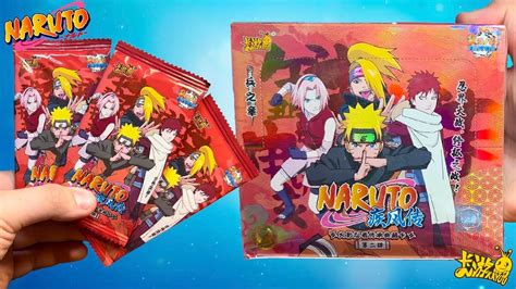 Opening A Rare Naruto Booster Box Naruto Kayou Tier Wave Booster