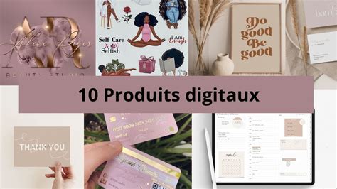 Idees De Produits Digitaux A Vendre En Ligne Youtube