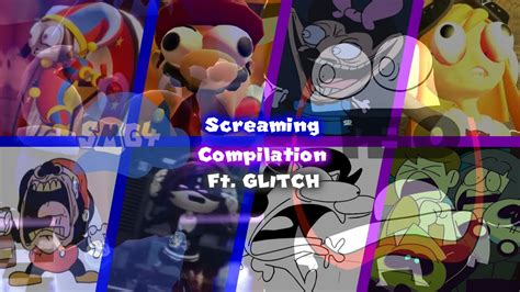 Smg4 And Sr Pelo Screaming Compilation Ft Glitch Production Shows