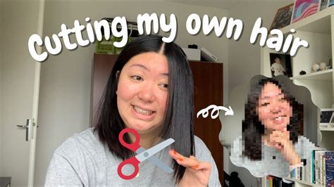 Cutting My Own Hair Following Brad Mondo Youtube