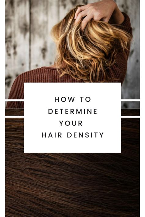 How To Determine Your Hair Density Hair Density Hair Type Growing Healthy Hair