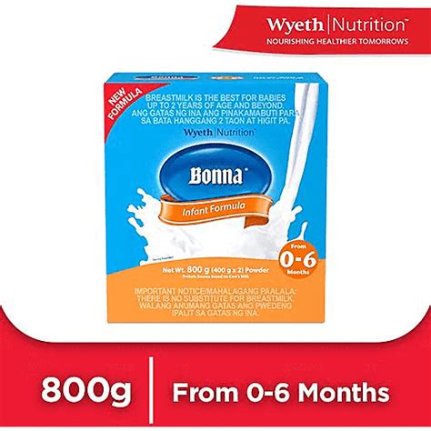 Bonna Infant Formula 800g Milk Formula Walter Mart