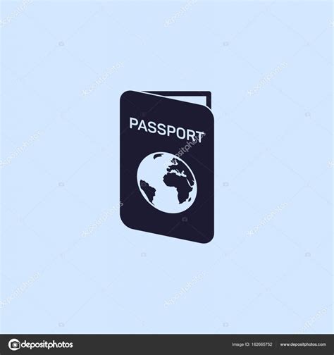 Passport Icon Illustration Stock Vector By ©hsynff 162665752