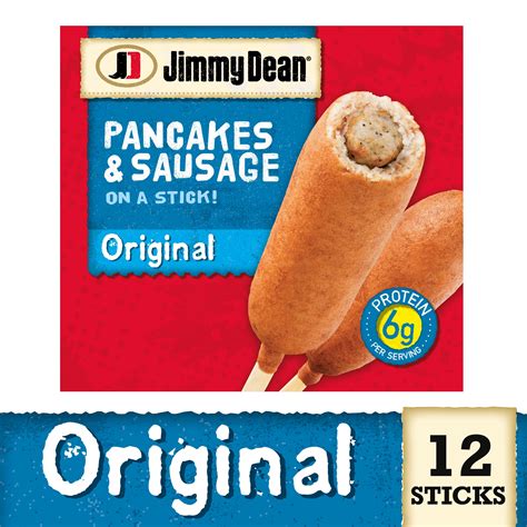 Jimmy Dean Original Pancakes And Sausage On A Stick 30 Oz 12 Ct Frozen Walmart Inventory