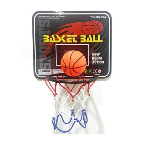 Kit Cesta De Basquete Infantil Mini Cesta Pendurar Na Porta Do Quarto