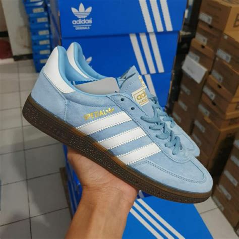 Jual Adidas Spezial Light Blue White Gum Ice Blue Shopee Indonesia