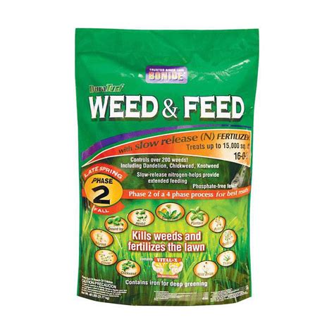 5m Weed And Feed Weed Killer Bonide Products Herbicides 60422 037321604204