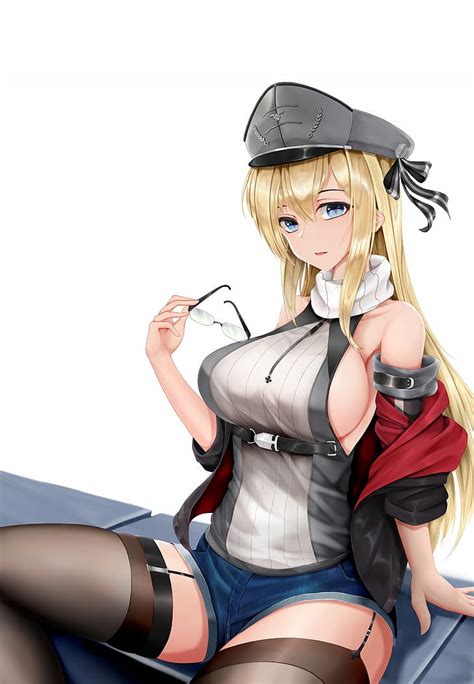 HD Wallpaper Anime Anime Girls Kantai Collection Bismarck KanColle