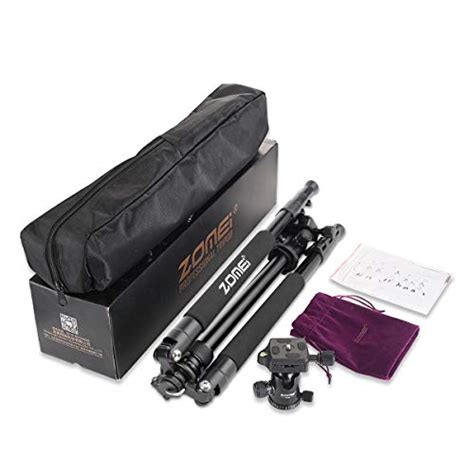 Zomei Q Camera Tripod Lightweight And Compact Aluminum