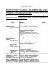 ASSESSING THE ABDOMEN NEW FORMAT 1 Docx ASSESSING THE ABDOMEN