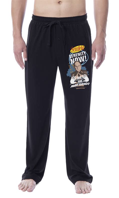 Seinfeld Mens' TV Show Serenity Now! George Costanza Sleep Pajama Pants ...