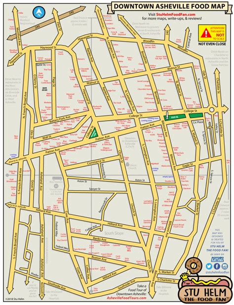 Printable Map Of Downtown Asheville Nc | Adams Printable Map