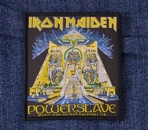 Iron Maiden Powerslave Sew On Patch Vancouver Rock Shop