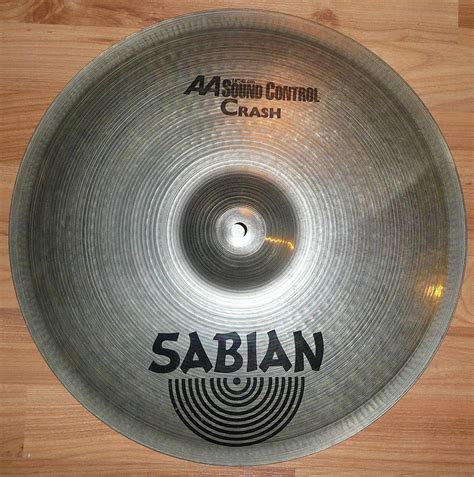 Sabian AA Sound Control Crash Image 1816157 Audiofanzine